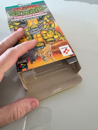Turtles in Time Nintendo Super Famicom SFC Jap