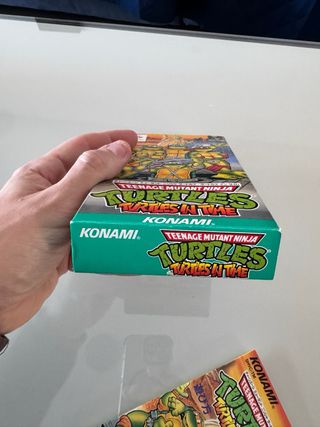 Turtles in Time Nintendo Super Famicom SFC Jap