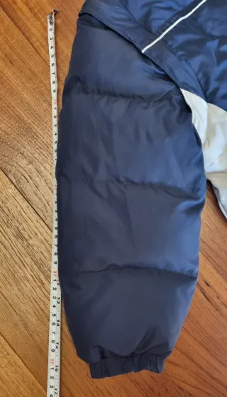 Giacca bambino Asics blu e bianca