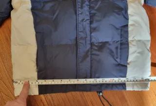 Giacca bambino Asics blu e bianca