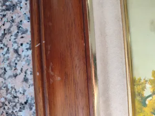 Lote 3 quadri classici con cornice in legno