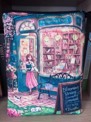 Funda de libro Whispering Pages