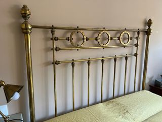 Cabecero antiguo latón cama 135