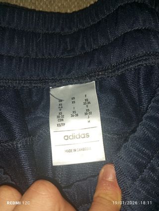 Pantalón Adidas Negro