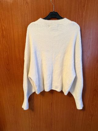 Jersey Pull&Bear blanco talla M