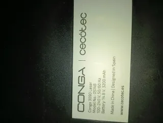 Aspiradora Cecotec Conga 3090 Laser para Repuestos