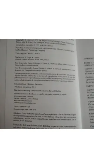 General George S. Patton. La guerra como la conocí