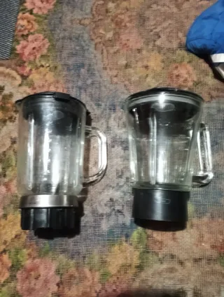 Vasos de batidora de cristal