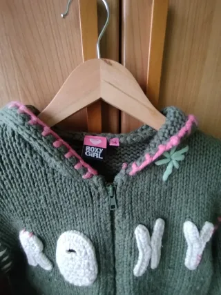 Chaqueta Roxy punto niña