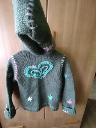 Chaqueta Roxy punto niña