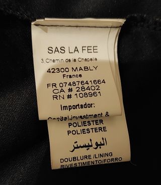Vestido La Fée Maraboutée Talla 38
