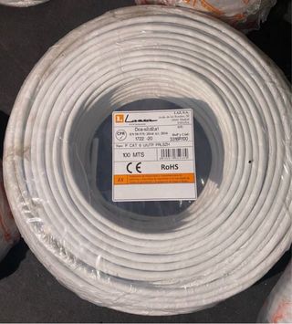 Cable Red Lazsa P CAT 6 U/UTP FRLSZH 100m