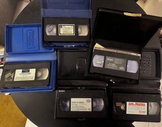 Lote 5 Películas VIDEOCLUB VHS thriller-accion