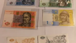 10 Billetes de Ucrania