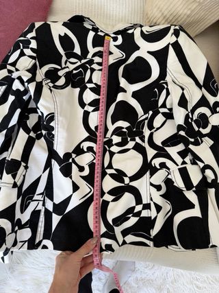 Americana Onara Blanco y Negro