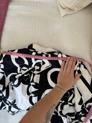 Americana Onara Blanco y Negro