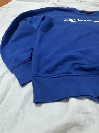 Felpa Champion blu originale taglia S-M in ottime