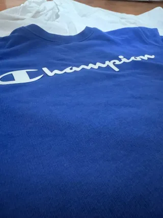 Felpa Champion blu originale taglia S-M in ottime