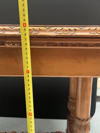 Mesa comedor extensible madera