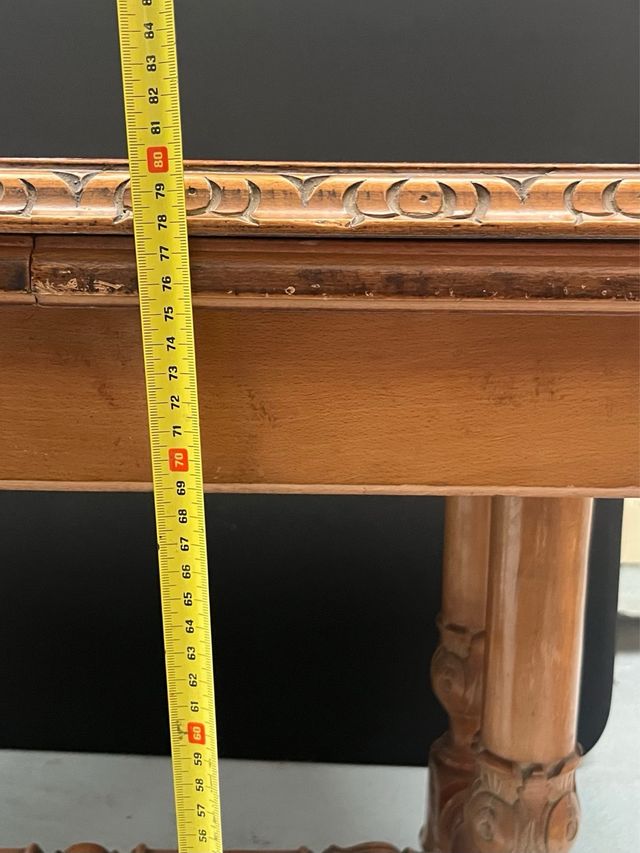 Mesa comedor extensible madera