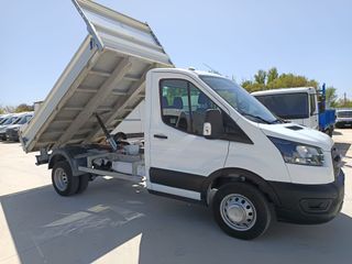Ford Transit chasis caja abierta volquete 130cv
