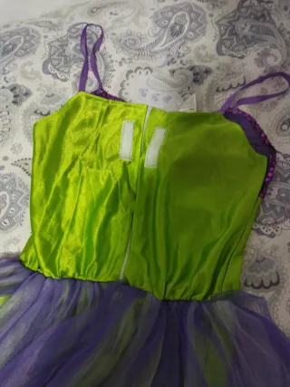 Disfraz Tutú Verde y Morado