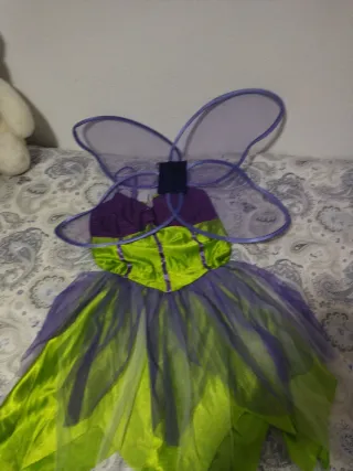 Disfraz Tutú Verde y Morado