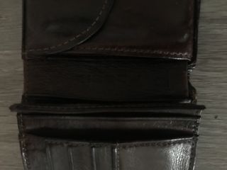 Cartera Fossil Piel Marrón Plegable Caballero