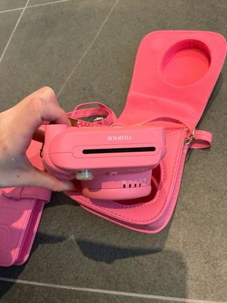 Instax Mini 9 Rosa + Funda y Álbum