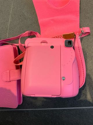 Instax Mini 9 Rosa + Funda y Álbum