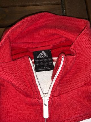 Chaqueta Vintage AC Milan Roja y Blanca