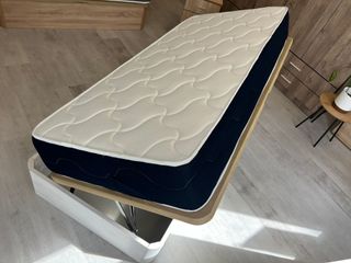 Canapé abatible lateral tela y madera