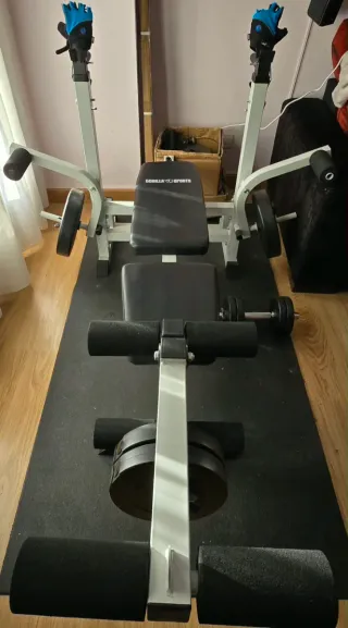 Multiestación Musculación + Pesas 100kg