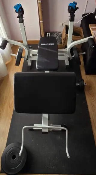 Multiestación Musculación + Pesas 100kg