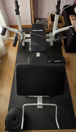 Multiestación Musculación + Pesas 100kg