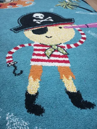Alfombra infantil Piratas 120x170 cm