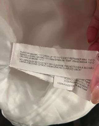 Abrigo plumífero mujer cinturón