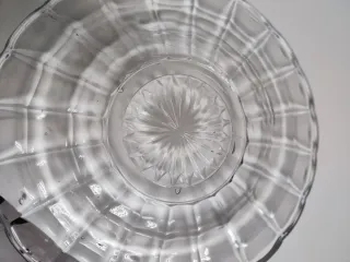 Plato de cristal decorado