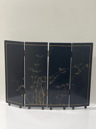 Biombo Japonés Vintage 4 Paneles