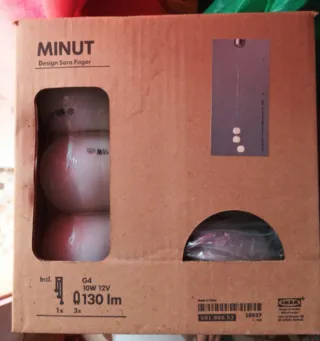 Lámparas IKEA MINUT G4 10W 12V