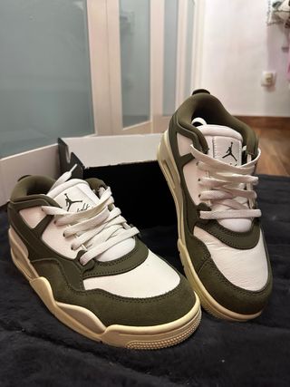 Jordan RM 4 Verde y Blanco