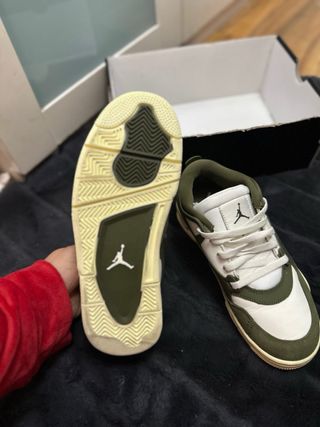 Jordan RM 4 Verde y Blanco