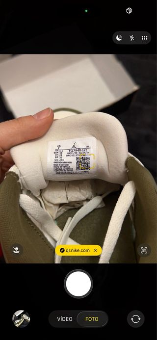 Jordan RM 4 Verde y Blanco