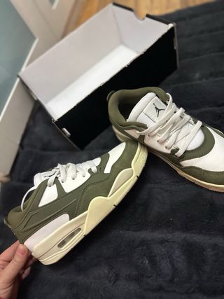 Jordan RM 4 Verde y Blanco