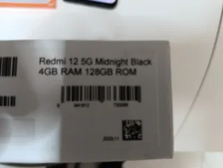 Xiaomi Redmi 12 5G Negro