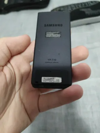 Reproductor MP3 Samsung YP-T10 Negro