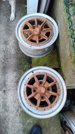 Llantas Braid D134 Doradas