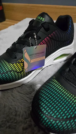 Zapatillas Skechers Talla 37 Negro Multicolor