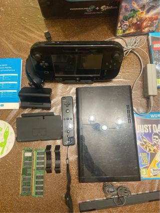 Nintendo Wii U Nera Completa