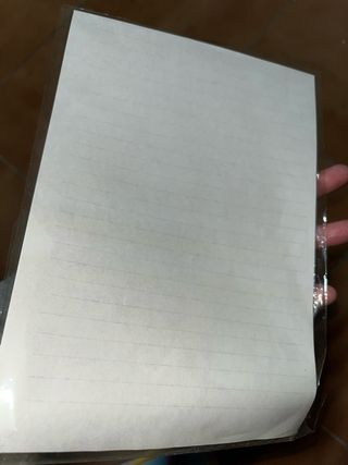 5 hojitas de Olor con portada y plastico